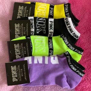 NWT PINK VICTORIA SECRET SOCKS